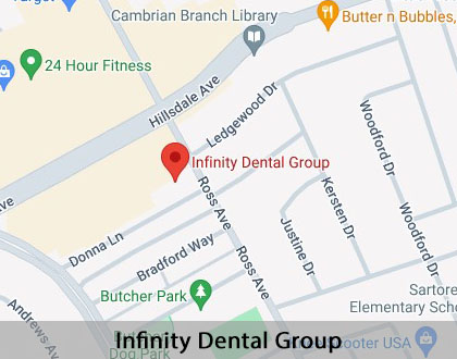 Map image for Denture Relining in San Jose, CA